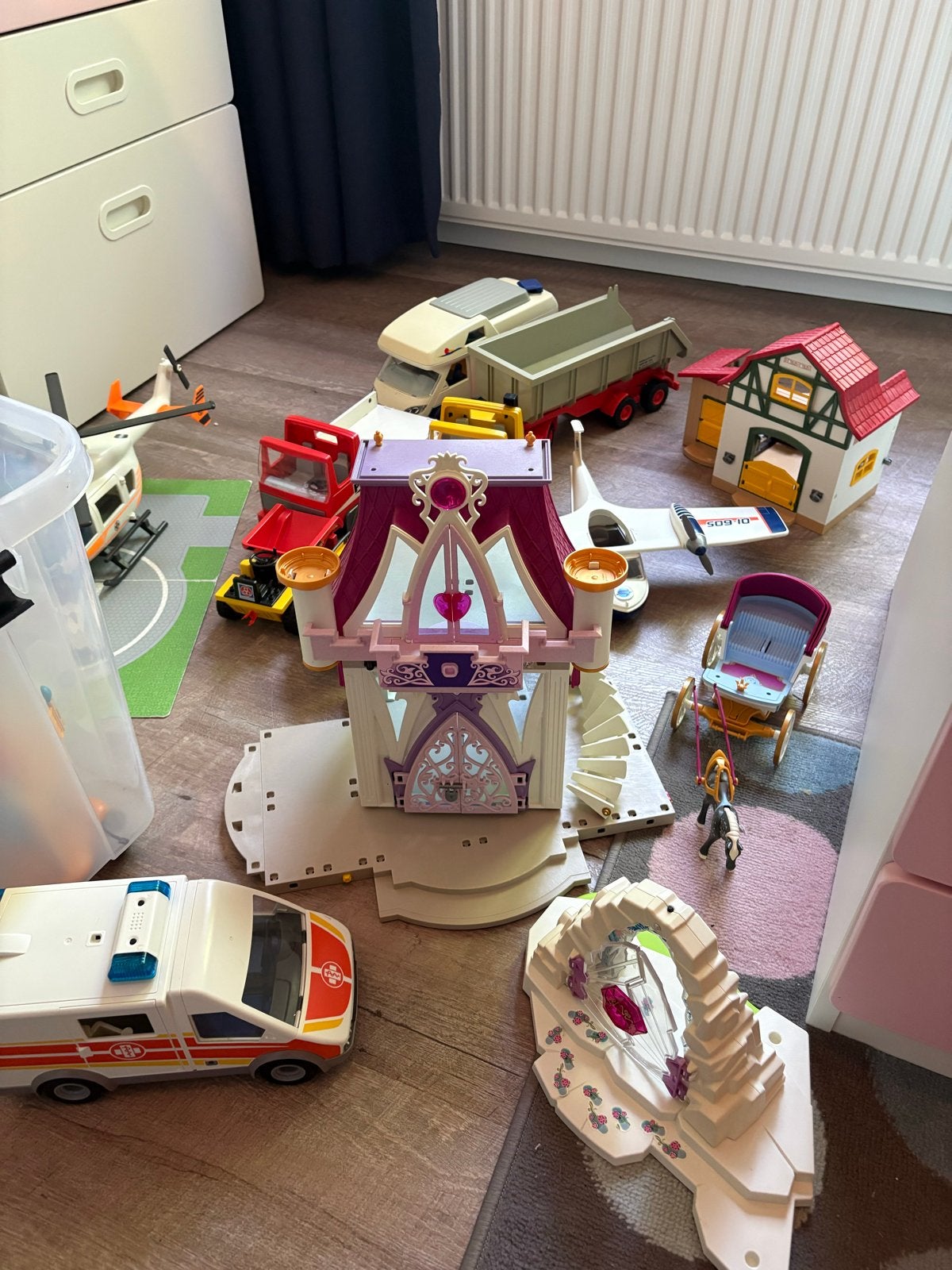 Grote Playmobil verzameling: dieren, huis, kasteel en meer!