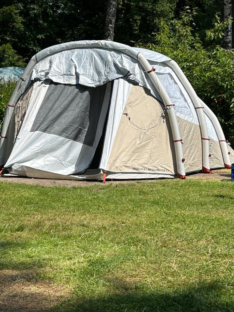 Decathlon airseconds 4.1 fresh and black tent, Ophalen, Zo goed als nieuw, Tot en met 4
