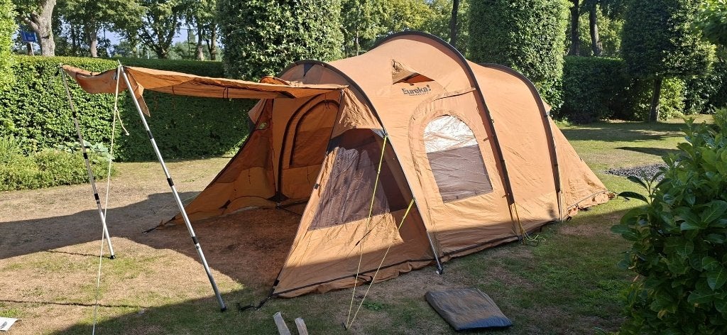 Eureka! Tunnel Vision CV RS, slechts 2 vakanties gebruikt, Caravans en Kamperen, Ophalen, Zo goed als nieuw, Tot en met 4