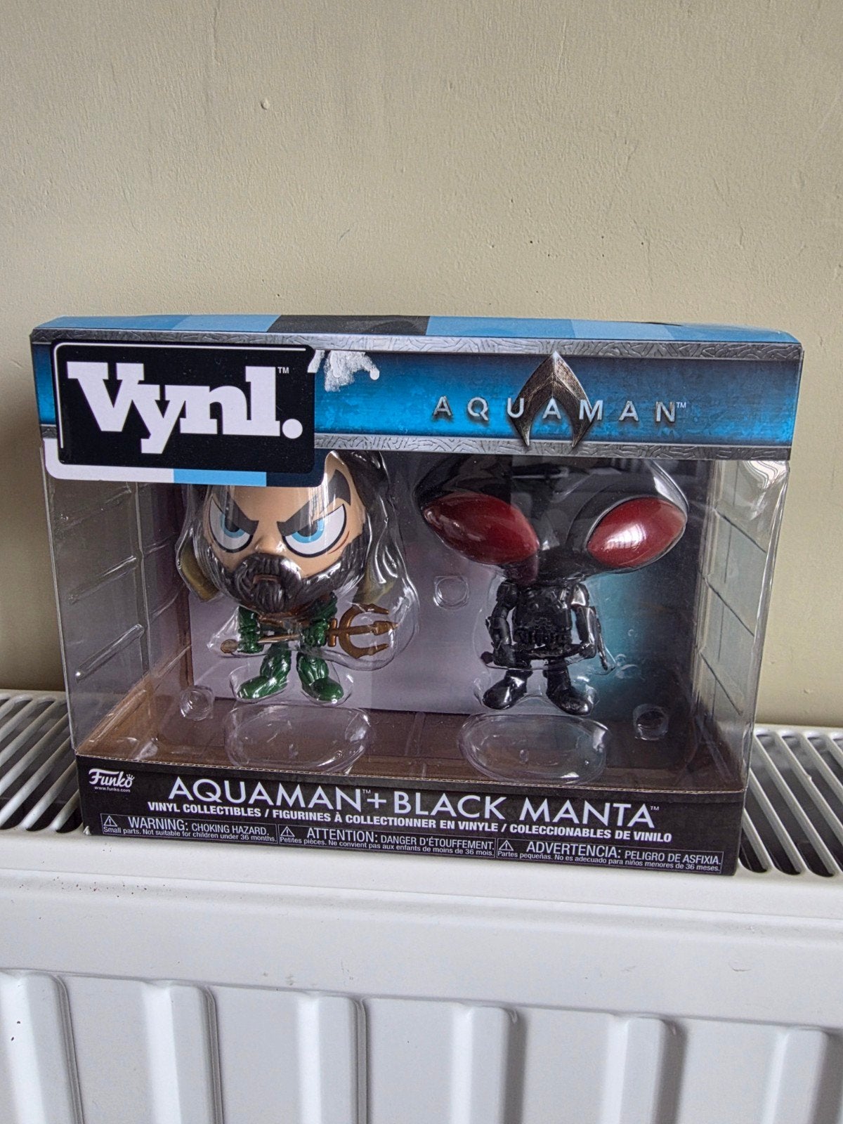 Funko Vynl. Aquaman & Black Manta - DC Comics, Kinderen en Baby's, Speelgoed | Actiefiguren, Nieuw, Ophalen