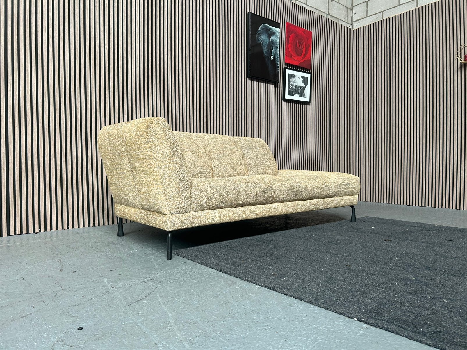 GRATIS LEVERING Montel Mondo Chaise Lounge 215X84 GEREINIGD, Montel lounge, 75 tot 100 cm, Ophalen of Verzenden, Zo goed als nieuw