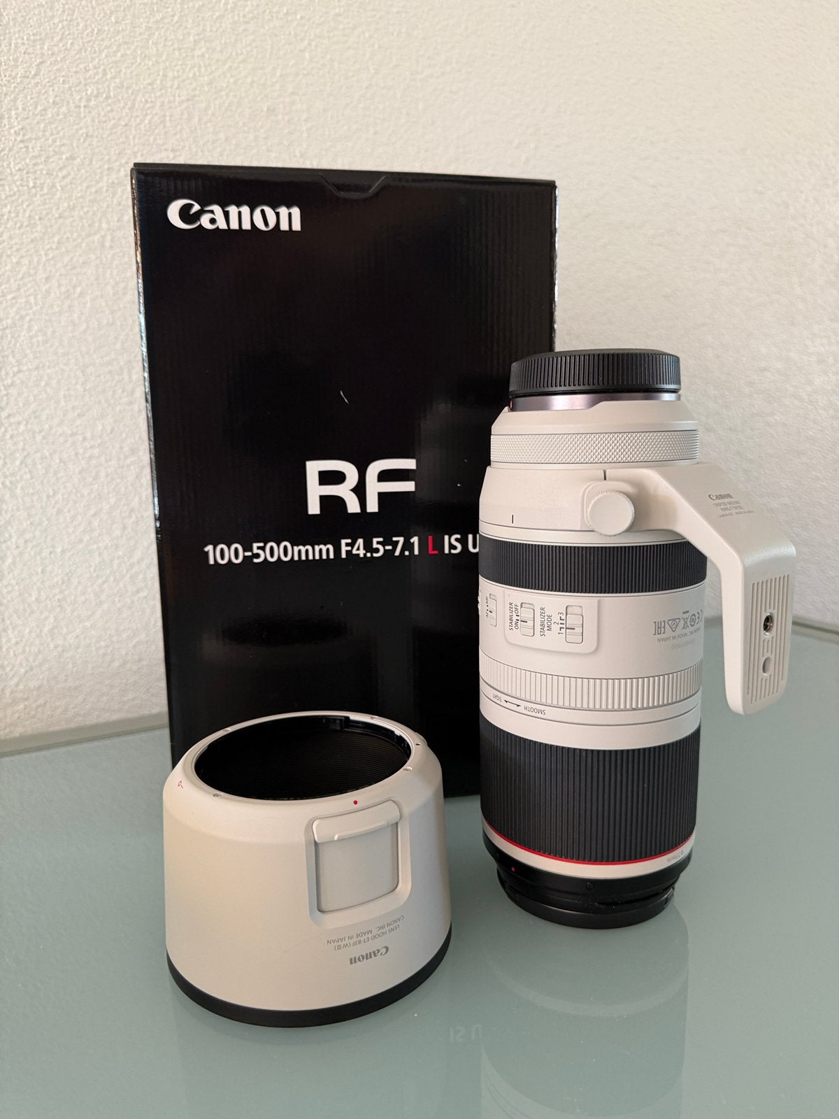 Canon RF 100-500mm L, Ophalen, Beschermhoes/tas, Canon, Canon RF