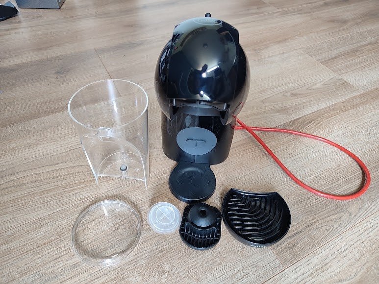 Krups Dolce Gusto Type KP1A0, Koffiemachine, Ophalen of Verzenden, Zo goed als nieuw, Koffiepads en cups