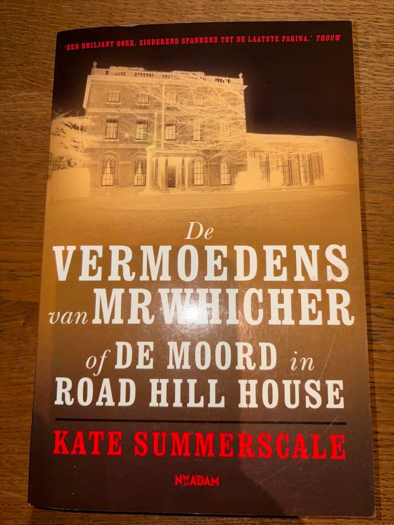 Kate Summerscale - De vermoedens van Mr Whicher, Ophalen of Verzenden, Gelezen, Kate Summerscale