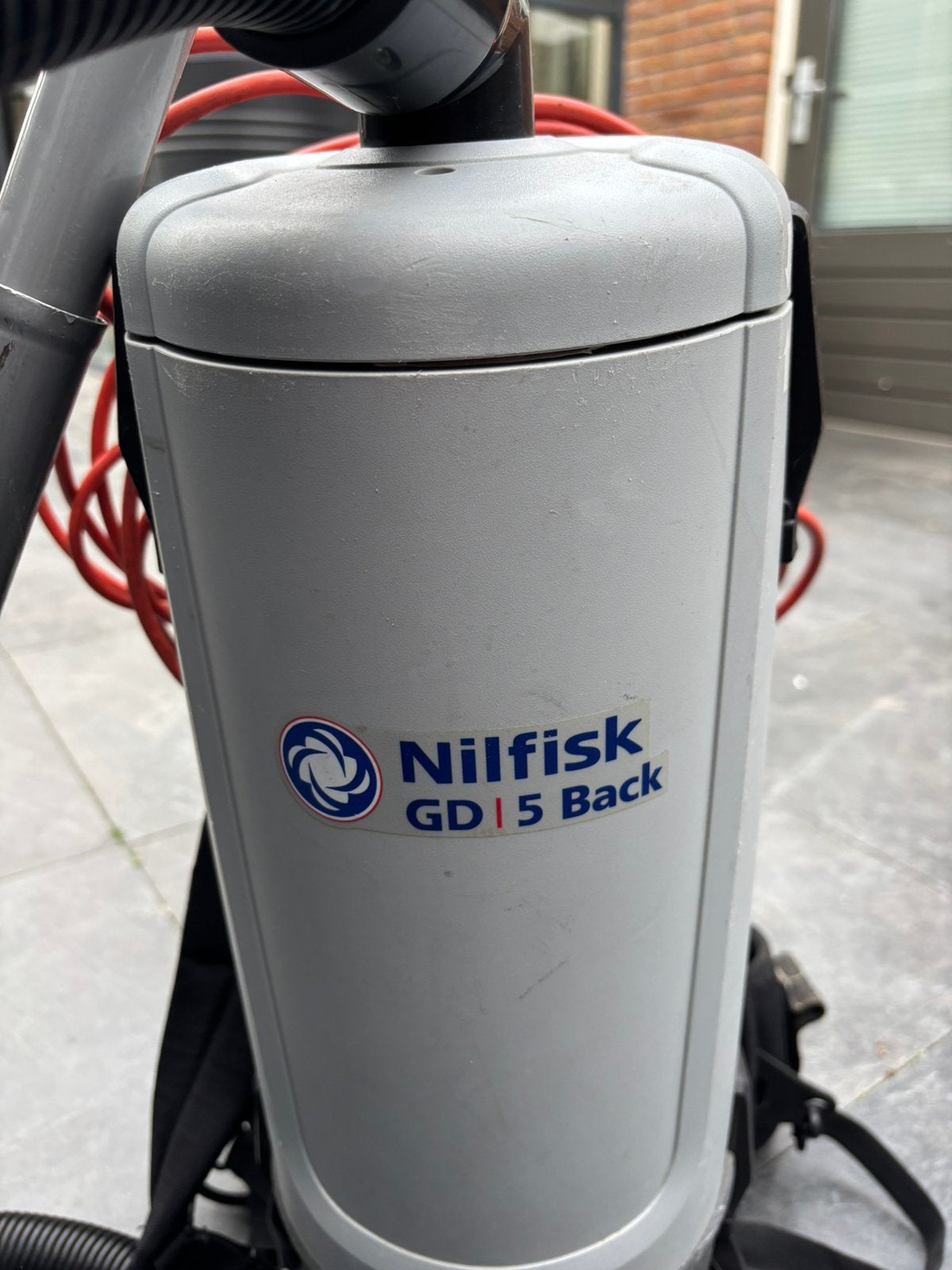Te koop Nilfisk rug stofzuiger, Overige merken, Gebruikt, Overige typen, Ophalen