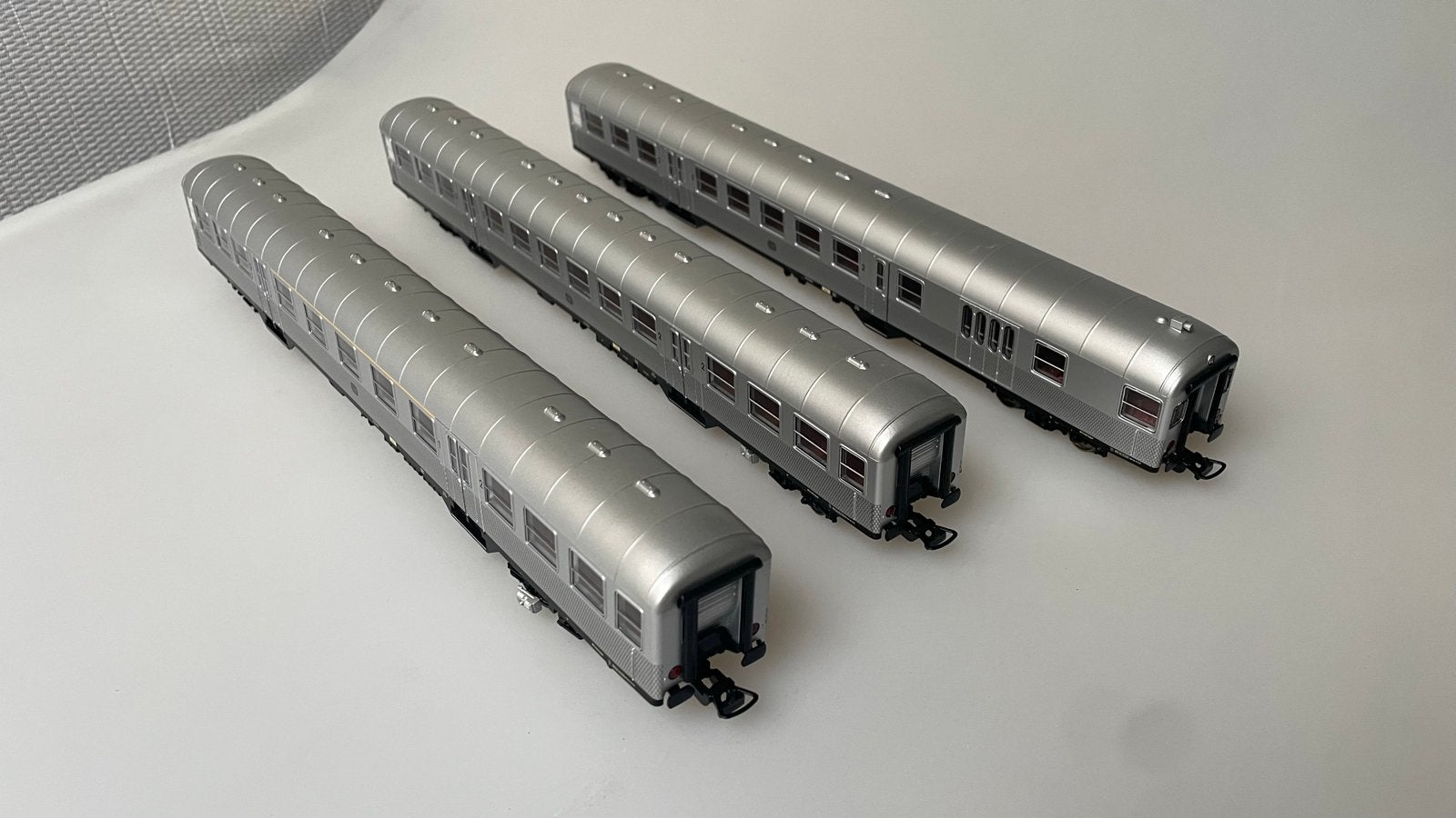 Piko expert silberlingen set, Gebruikt, Gelijkstroom, Wagon, Piko