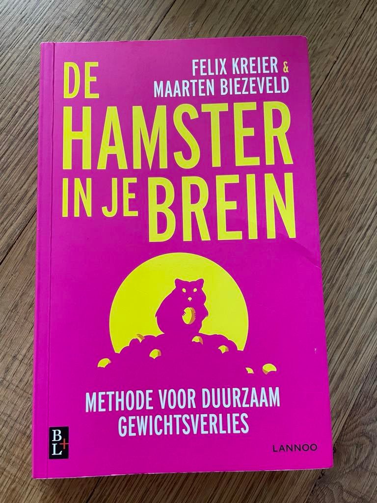 De Hamster in je Brein: Methode voor Duurzaam Gewichtsverlie, Ophalen of Verzenden, Gelezen, Dieet en Voeding