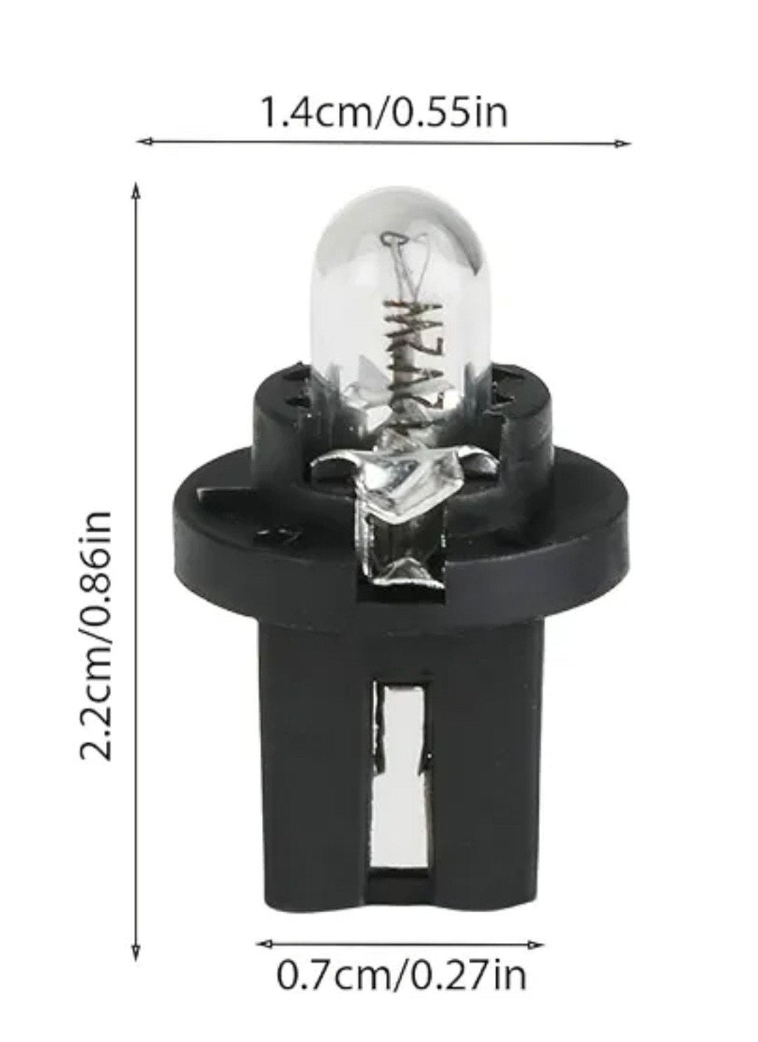 1.2W 12V T5 Dashboardlamp Auto, Ophalen of Verzenden, Nieuw