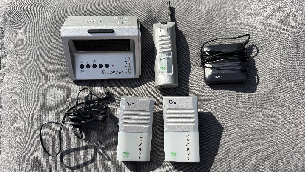 Lisa DS-1/RF Draadloze Deurbel/Intercom Systeem, Minder dan 2 km, Gebruikt, Ophalen of Verzenden, Toebehoren