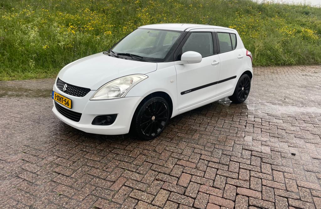 Suzuki Swift 1.2 5-D 2011 Wit climate stoelverw isofix cruis, Auto's, Suzuki, Particulier, Swift, Boordcomputer, Climate control