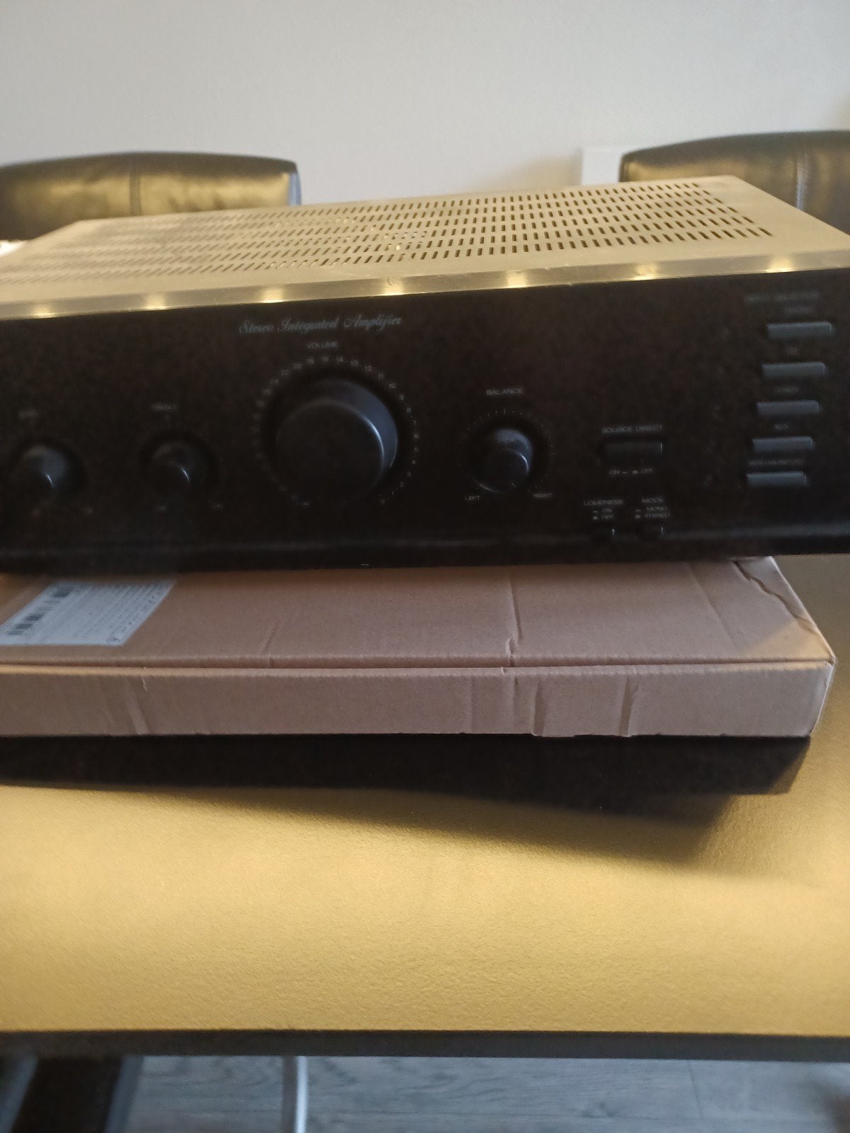 Akai AM-27 Stereo Geïntegreerde Versterker, Overige merken, Gebruikt, Ophalen of Verzenden, 60 tot 120 watt