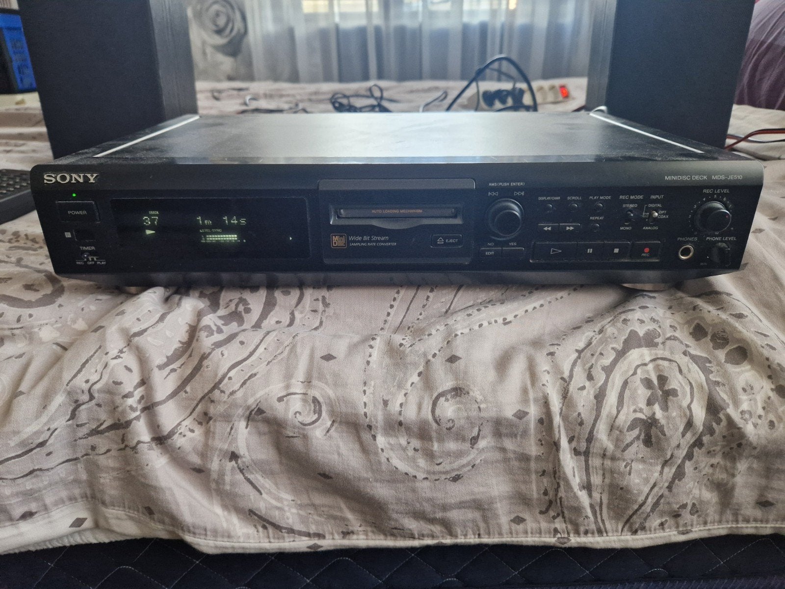 Sony MDS-JE510 MiniDisc Deck, Ophalen, Gebruikt, Sony