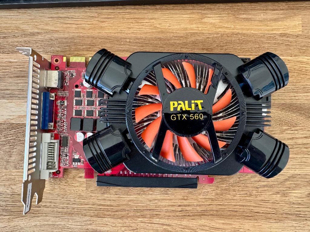 Palit GeForce GTX 560 – Getest & Werkend, PCI-Express 3, Gebruikt, Verzenden, HDMI