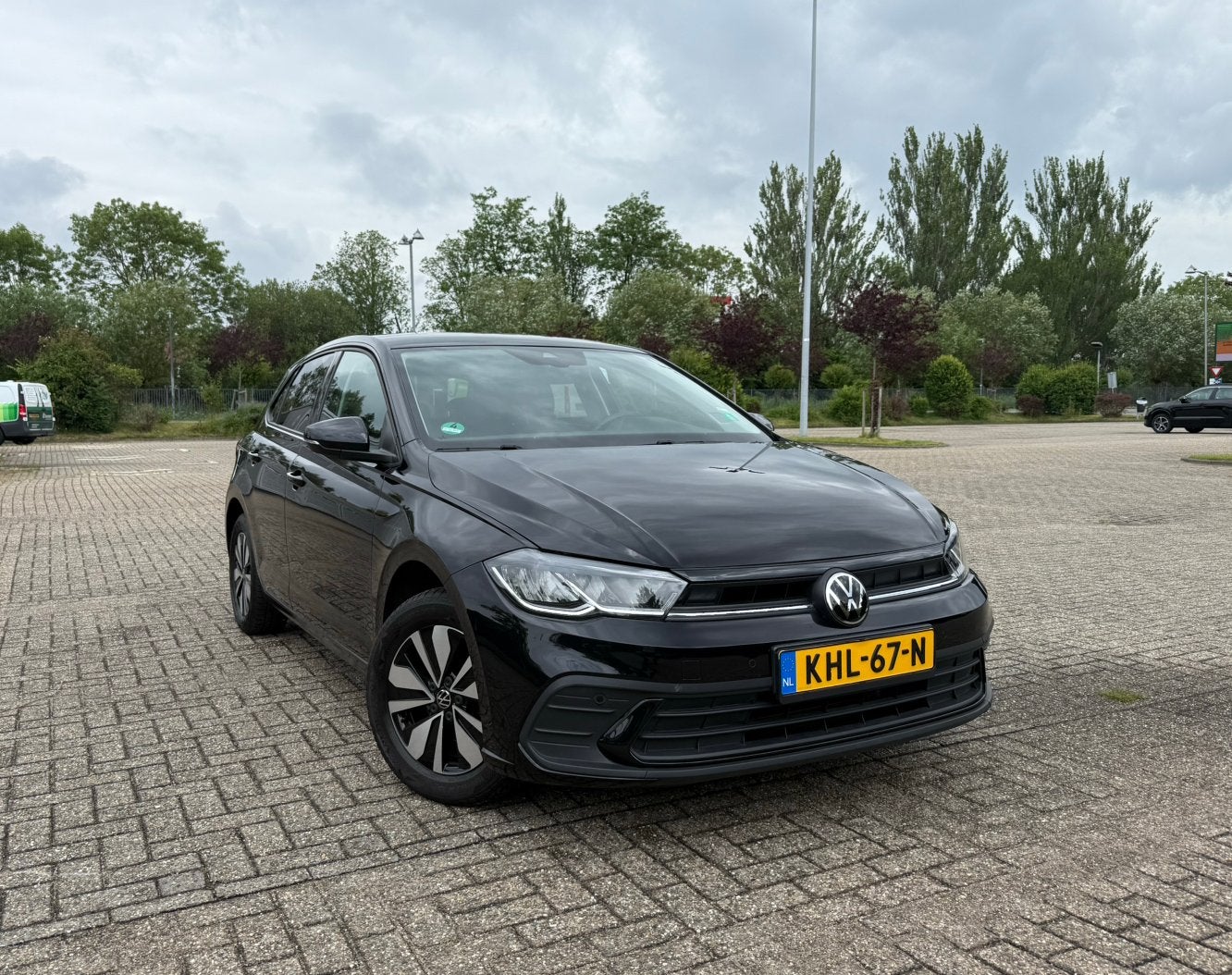 Volkswagen Polo 1.0 Carplay Virtual Cockpit cam Full Option, Voorwielaandrijving, Zwart, Zwart, Handgeschakeld
