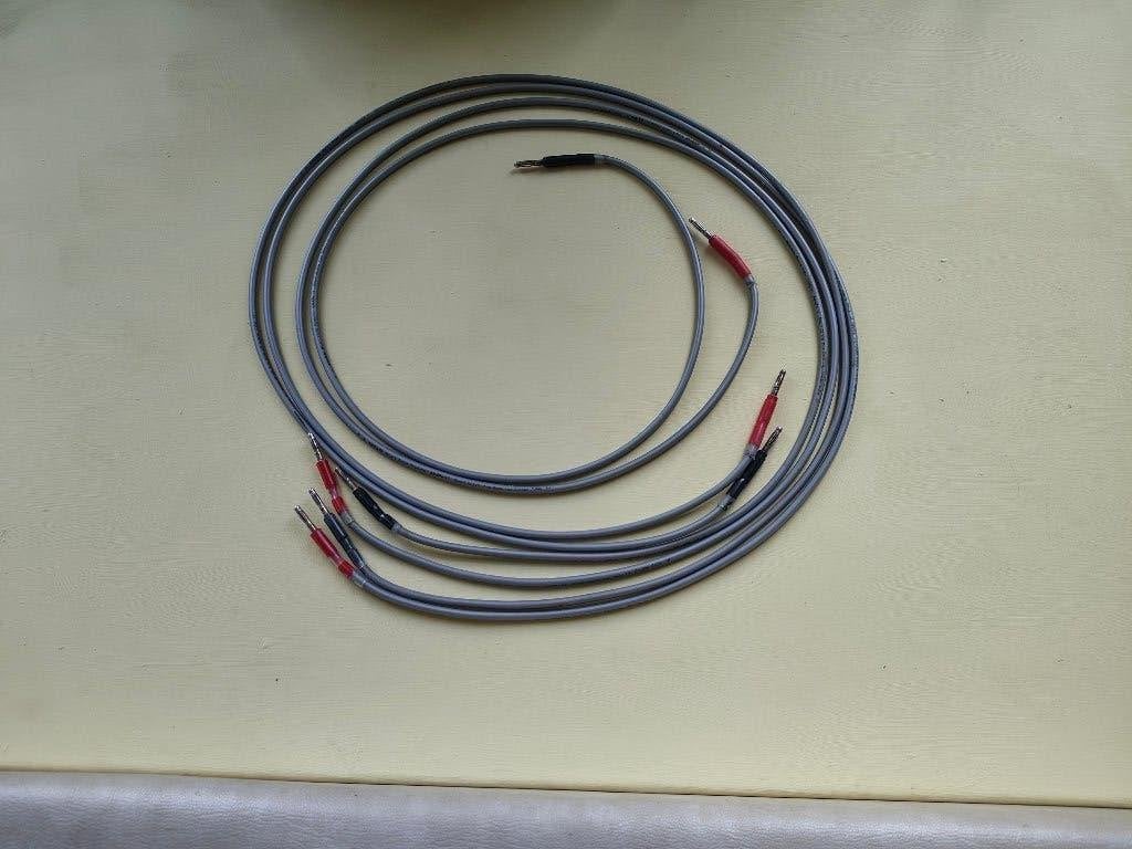 High-End Z.g.a.n. Audio-Note AN SPE-17 Luidsprekerkabels., Audio, Tv en Foto, Ophalen of Verzenden, Zo goed als nieuw, Minder dan 2 meter