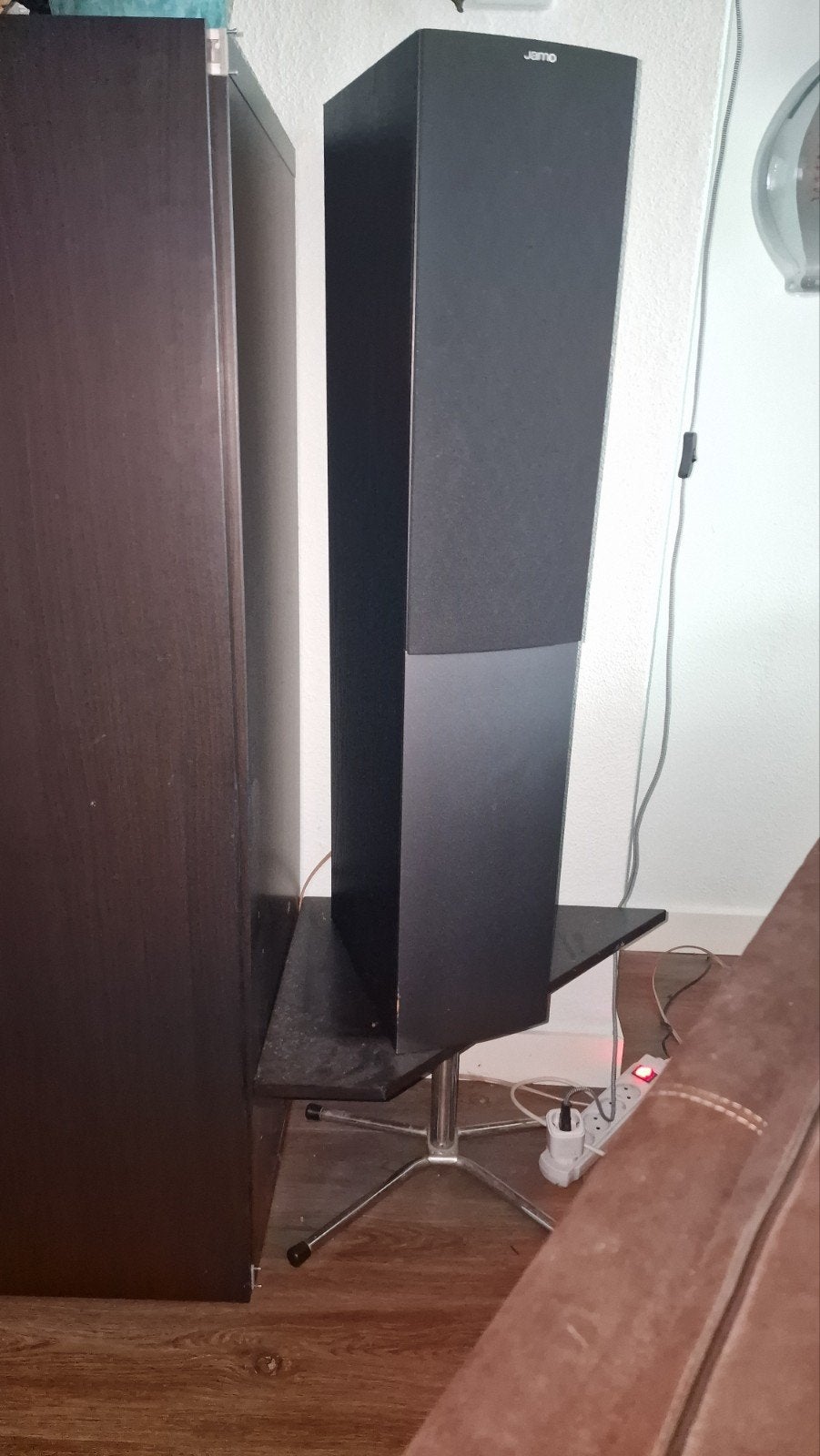 Jamo S506 Zuilen - Zwart Tweeters of scheidingsfilter defect, Ophalen, 120 tot 150 watt, Speakerset, Jamo