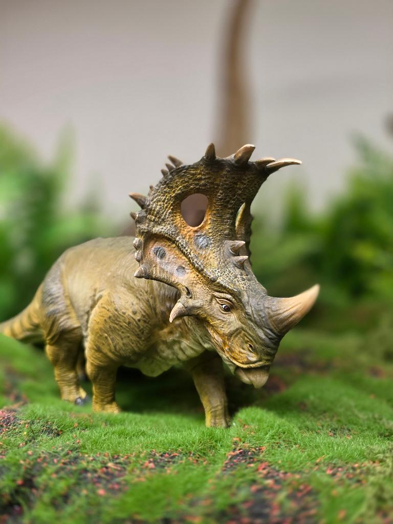 Nanmu Sinoceratops Tower Shield green, Ophalen of Verzenden, Zo goed als nieuw, Dier