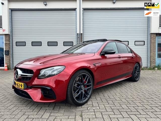 Mercedes-Benz E-klasse AMG 63 S 4MATIC+ 612PK, Auto's, Automaat, Gebruikt, Automatische klimaatregeling, Leder