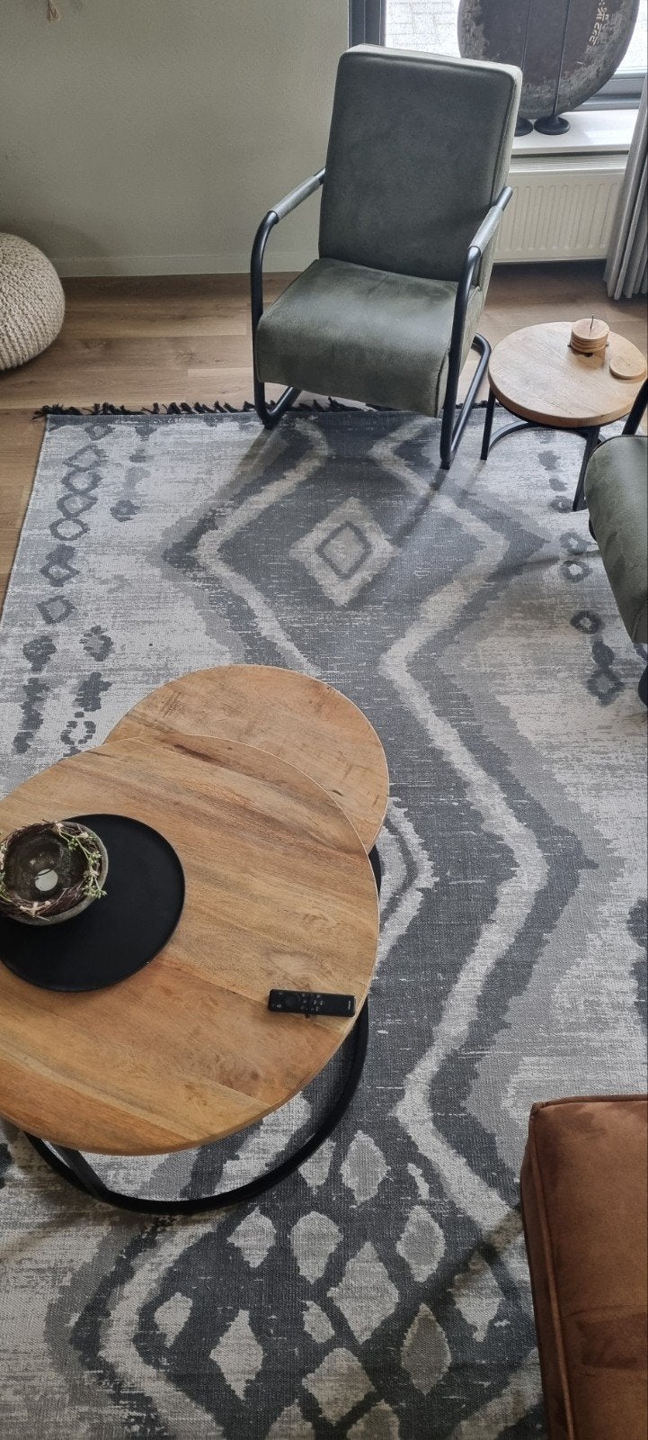 HKliving vloerkleed 185x280 cm, Ophalen, Gebruikt, Modern, Bohemian, 150 tot 200 cm