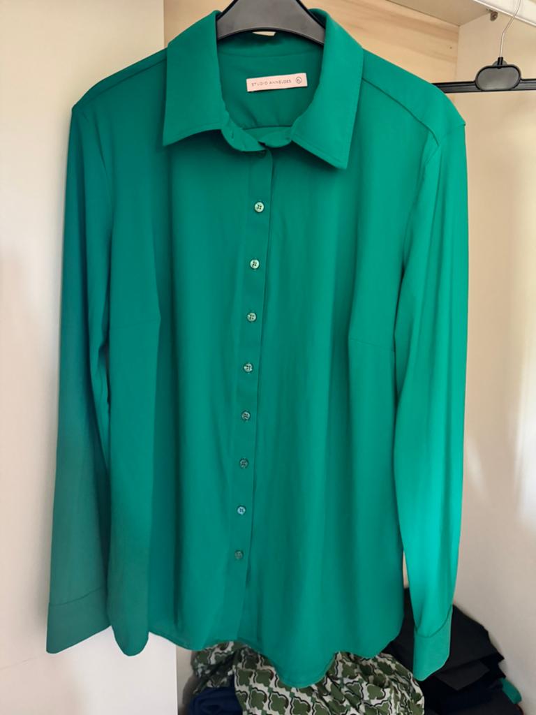 Studio Anneloes Poppy blouse groen maat XL, Kleding | Dames, Ophalen of Verzenden, Nieuw, Maat 46/48 (XL) of groter, Groen