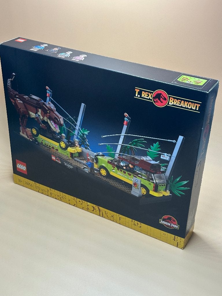 Lego - Jurassic Park - 76956 - T Rex Breakout, Jurassic World, Lego, Nieuw, Ophalen of Verzenden