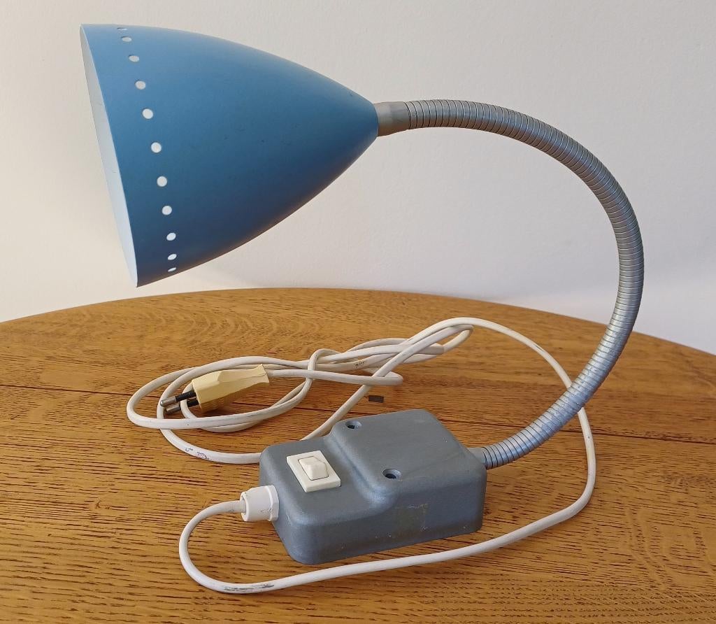 Vintage wandlamp met flexibele arm, jaren 60, Ophalen, Zo goed als nieuw, Metaal, Vintage