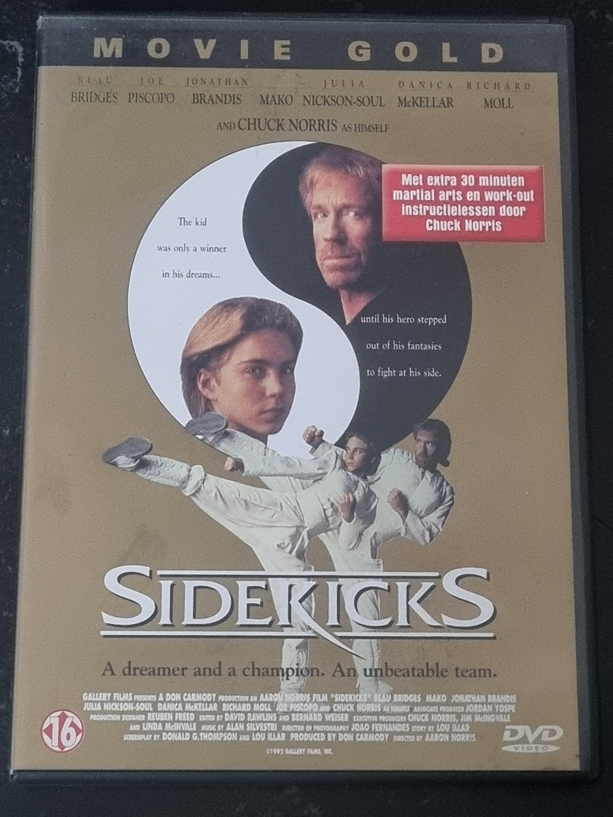 Sidekicks DVD - Chuck Norris Actie Film, Vanaf 6 jaar, Ophalen of Verzenden, Zo goed als nieuw, Martial Arts