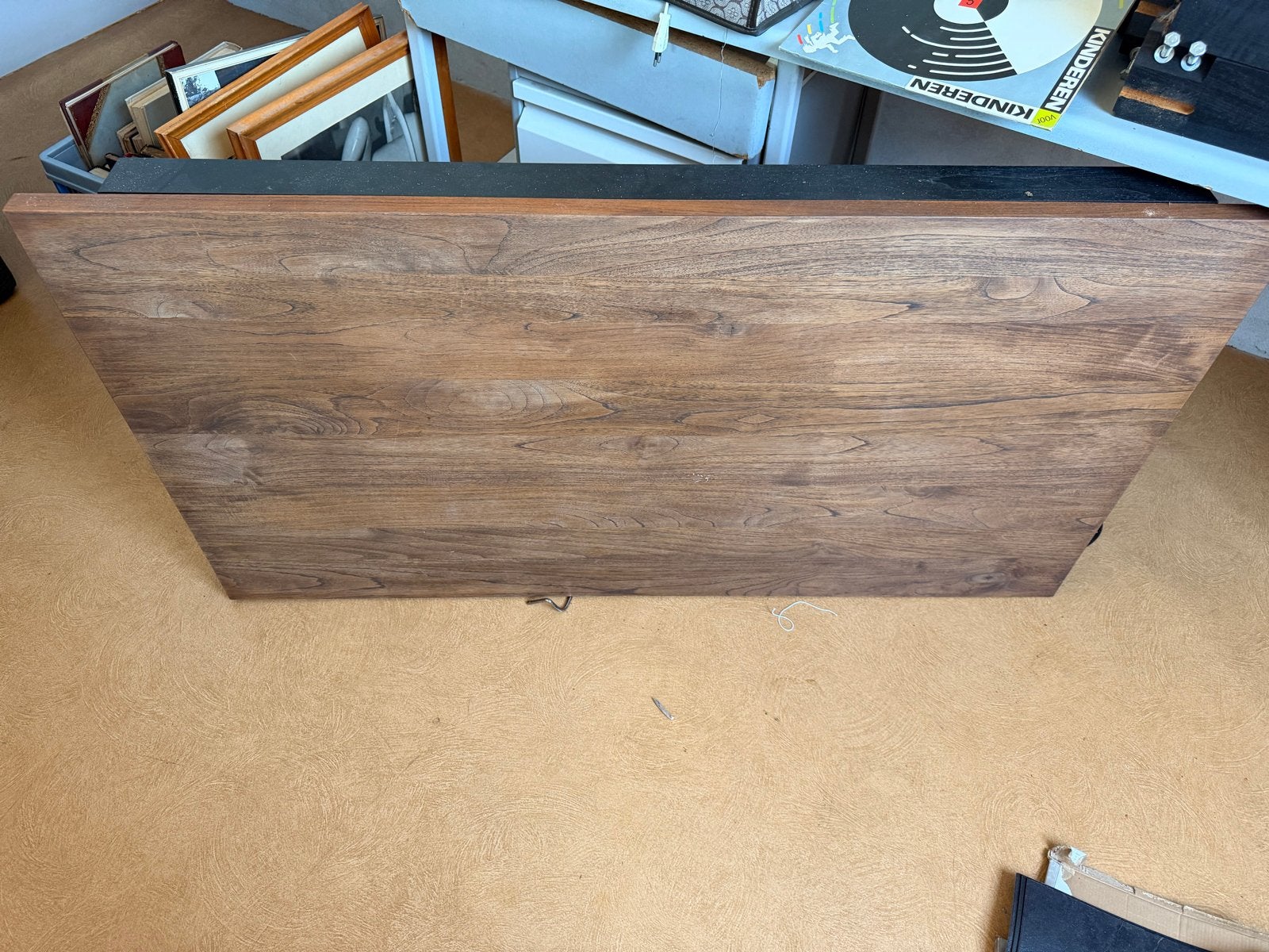 Salon tafel 130x70 cm, 40cm hoog, hardhout, Ophalen, Gebruikt, 100 tot 150 cm, 50 tot 100 cm
