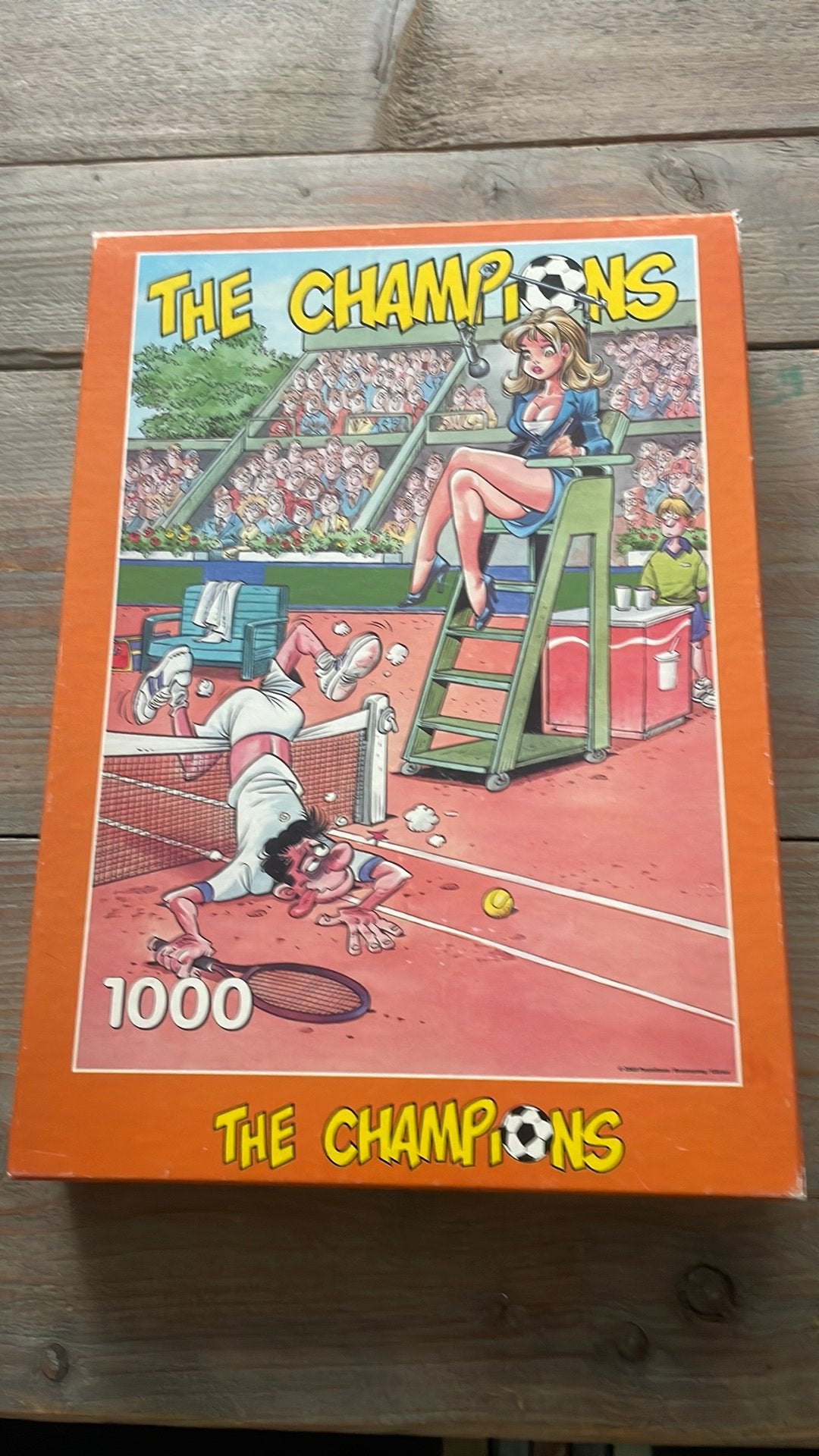 Puzzel the champions 1000 stukjes, Ophalen of Verzenden, 500 t/m 1500 stukjes, Zo goed als nieuw