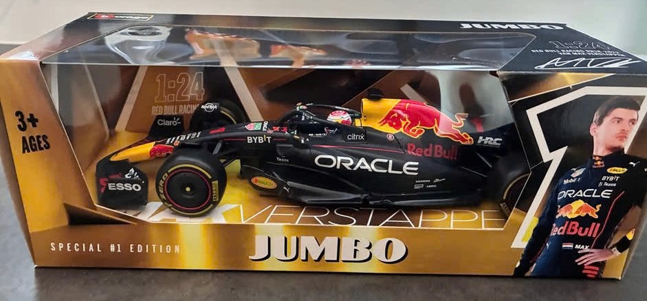 Redbull F1 wagen 1:24 Jumbo, Ophalen of Verzenden, Nieuw, Overige merken