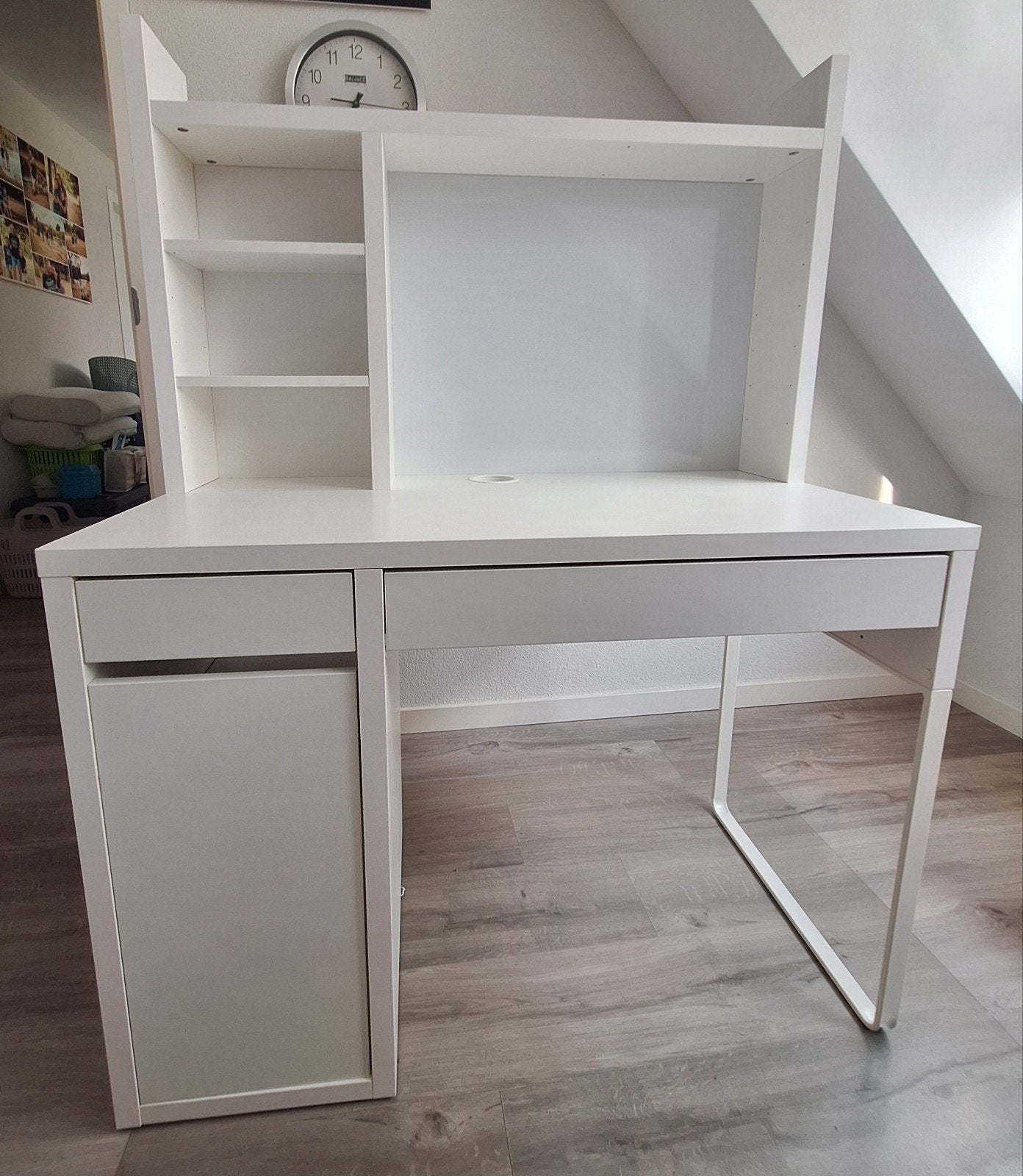 Bureau Micke Ikea, Huis en Inrichting, Bureaus, Ophalen, 105 cm, Gebruikt, 50 cm