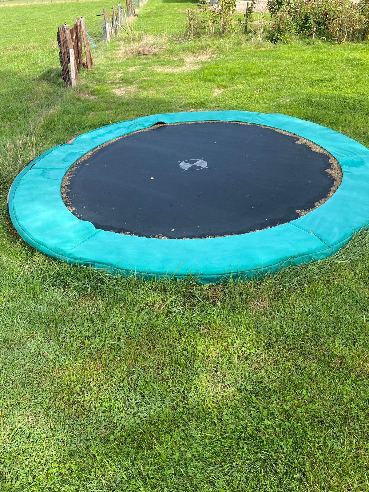 BERG InGround Trampoline - Rond, Ophalen, Gebruikt
