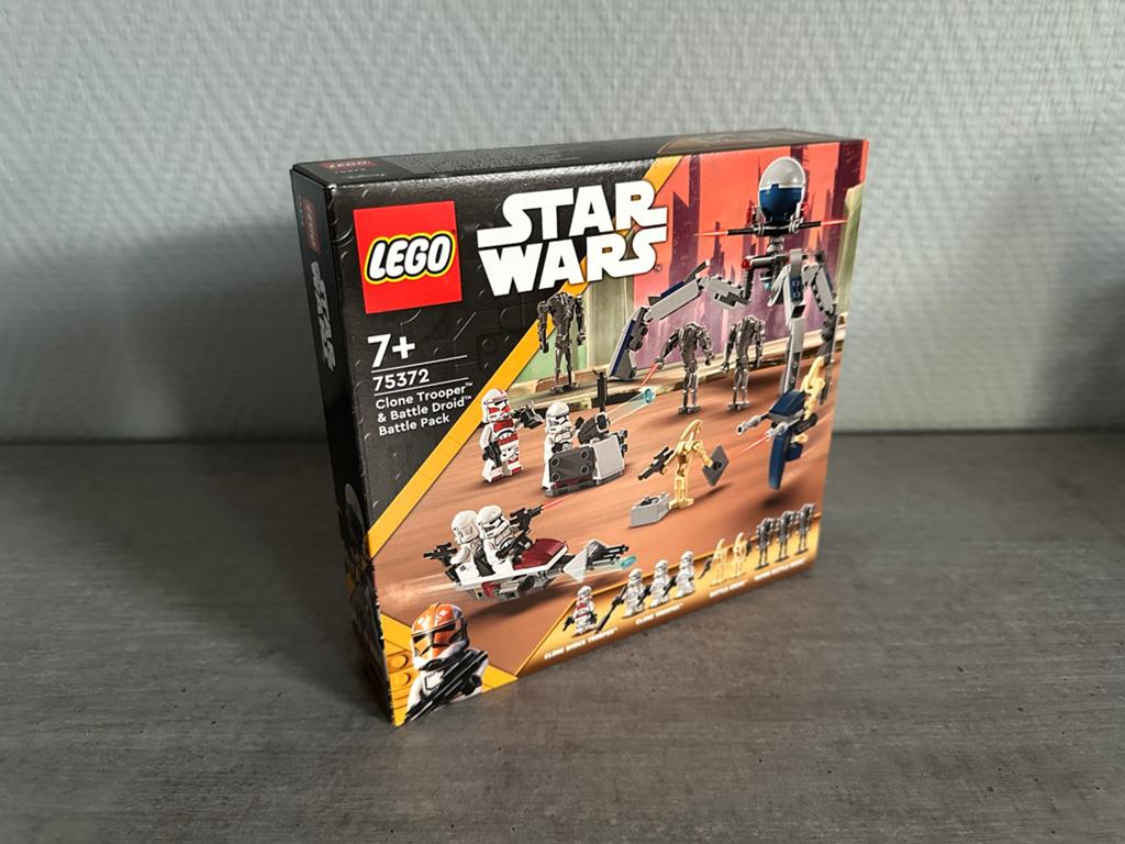 LEGO Star Wars 75372 Clone Trooper Battle Droid Battle Pack, Star Wars, Lego, Nieuw, Ophalen of Verzenden
