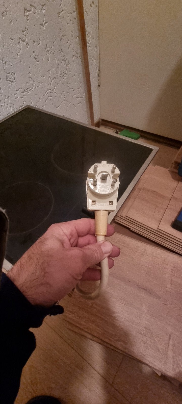 4 pits elektrische kookplaat, Ophalen, Gebruikt