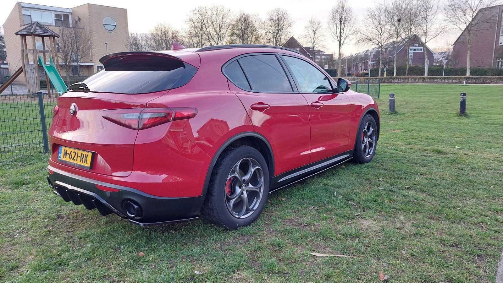 Alfa Stelvio 2.2 JTD 220PK# Maxton Sportpakket # Inruil mog., Auto's, 745 kg, Achterwielaandrijving, 4 cilinders, Leder