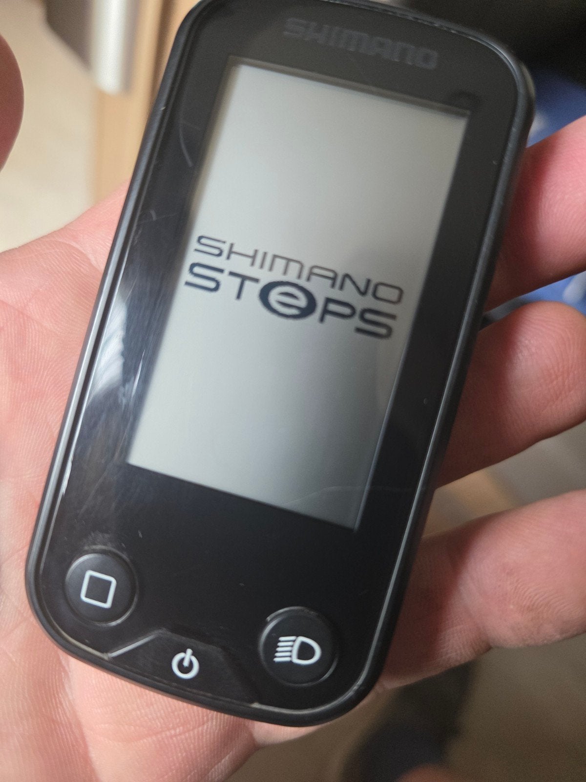 Shimano Display , komt van Stella fiets., Ophalen of Verzenden, Gebruikt
