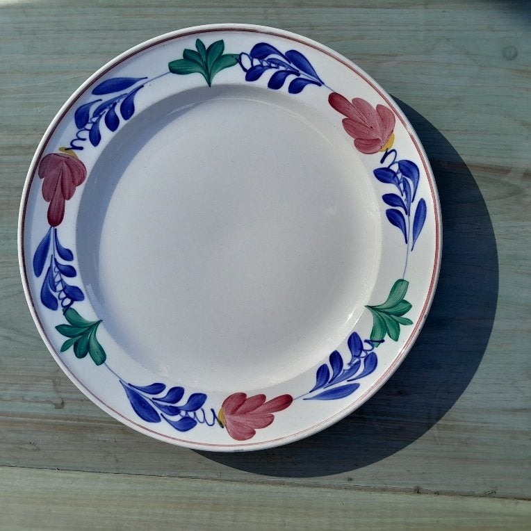 Boerenbont borden, Huis en Inrichting, Keuken | Servies, Gebruikt, Ophalen of Verzenden, Bord(en), Overige stijlen