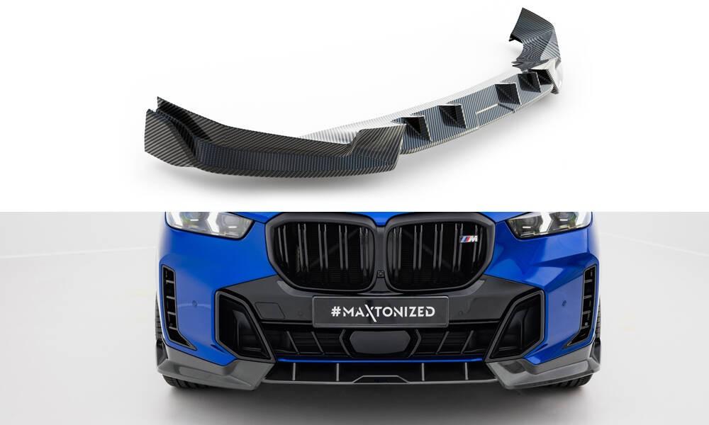 Carbon Voorlip sideskirt diffuser spoiler X5 G05 M-Pack 23+, Ophalen of Verzenden