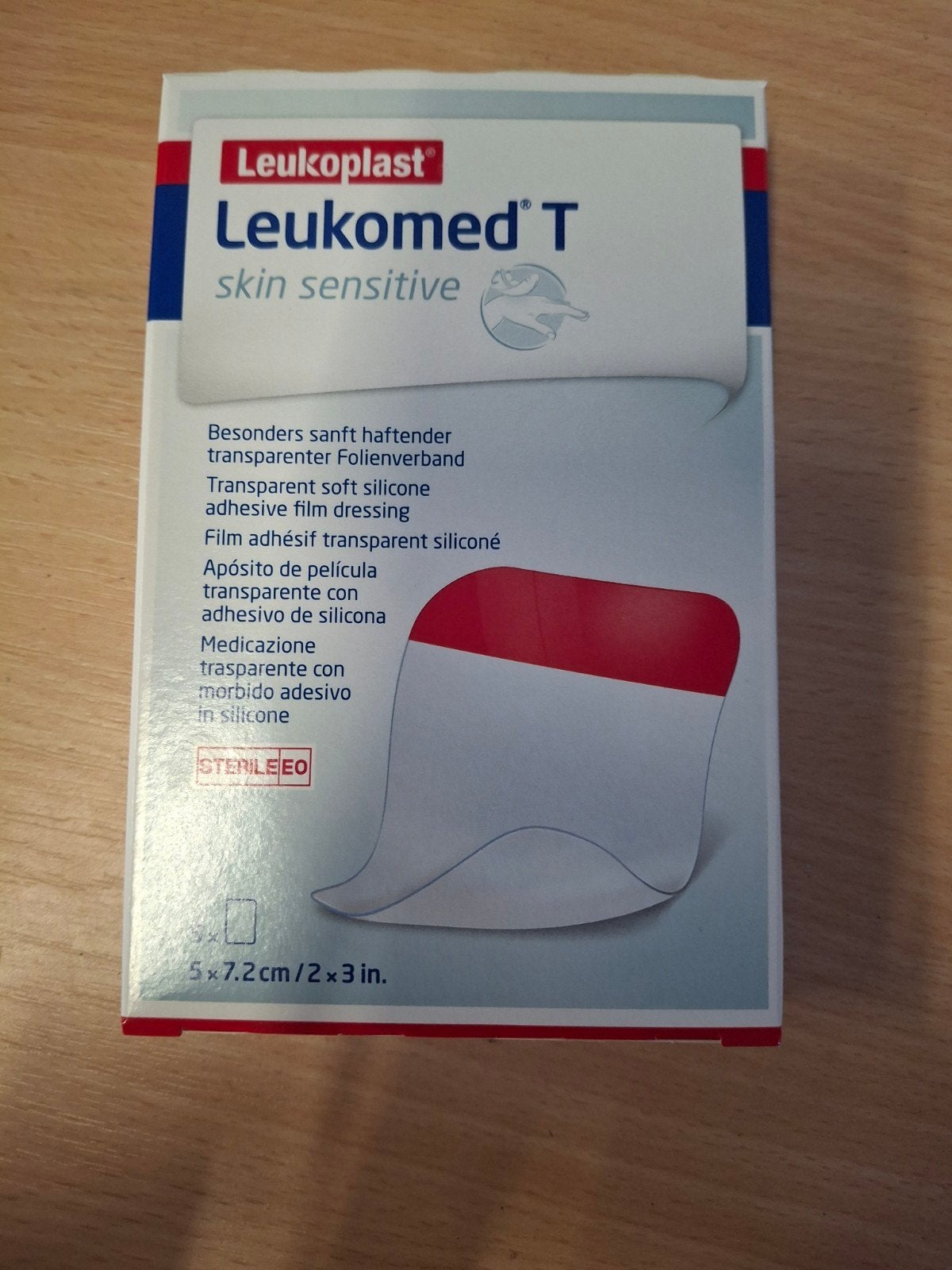 12x Leukomed T Skin Sensitive transparant wondverband 5 x 7,, Nieuw, Ophalen of Verzenden, Nvt, Nvt