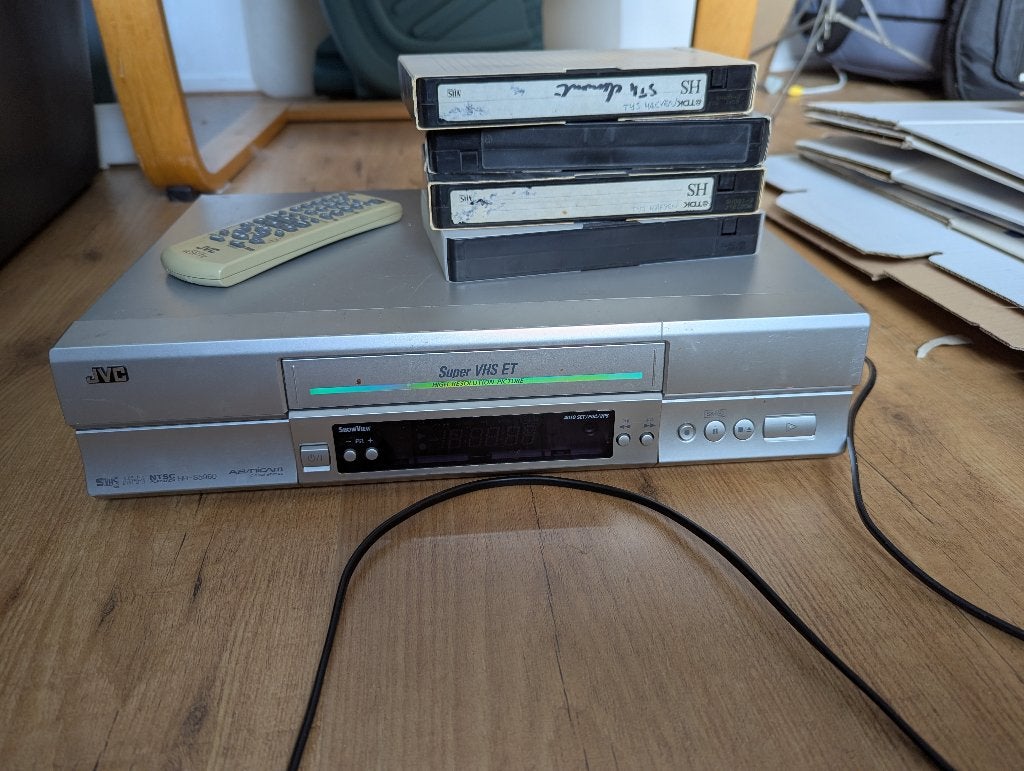JVC S-VHS videorecorder HR S5960E, Ophalen, Gebruikt, VHS-speler of -recorder