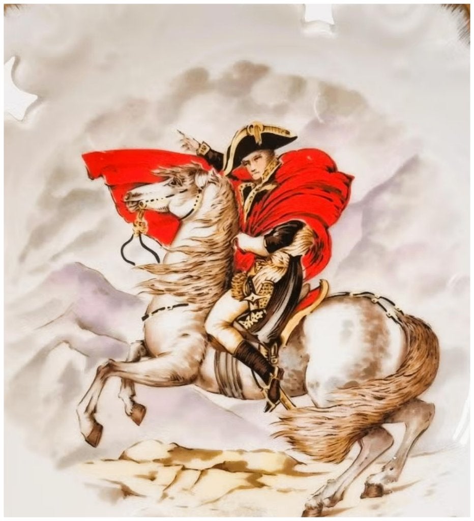 Sierbord met Napoleon Bonaparte + staander., Ophalen of Verzenden