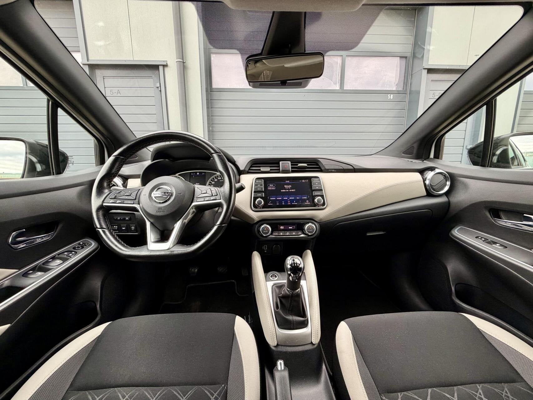 Nissan Micra 1.0 - 92pk IG-T N-Design | 125.000 KM NAP | bj., Voorwielaandrijving, Stof, Wit, Origineel Nederlands