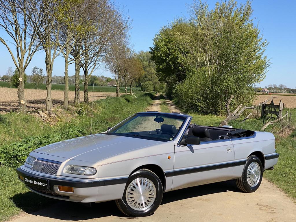 Chrysler LeBaron 3.0i V6 LX CONVERTIBLE NL AUTO, 93.000KM, Auto's, Chrysler, Cabriolet, 4 stoelen, Beige, Bedrijf