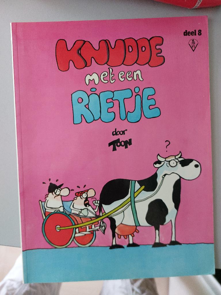 Knudde met een rietje, deel 8, Boeken, Stripboeken, Eén stripboek, Ophalen of Verzenden