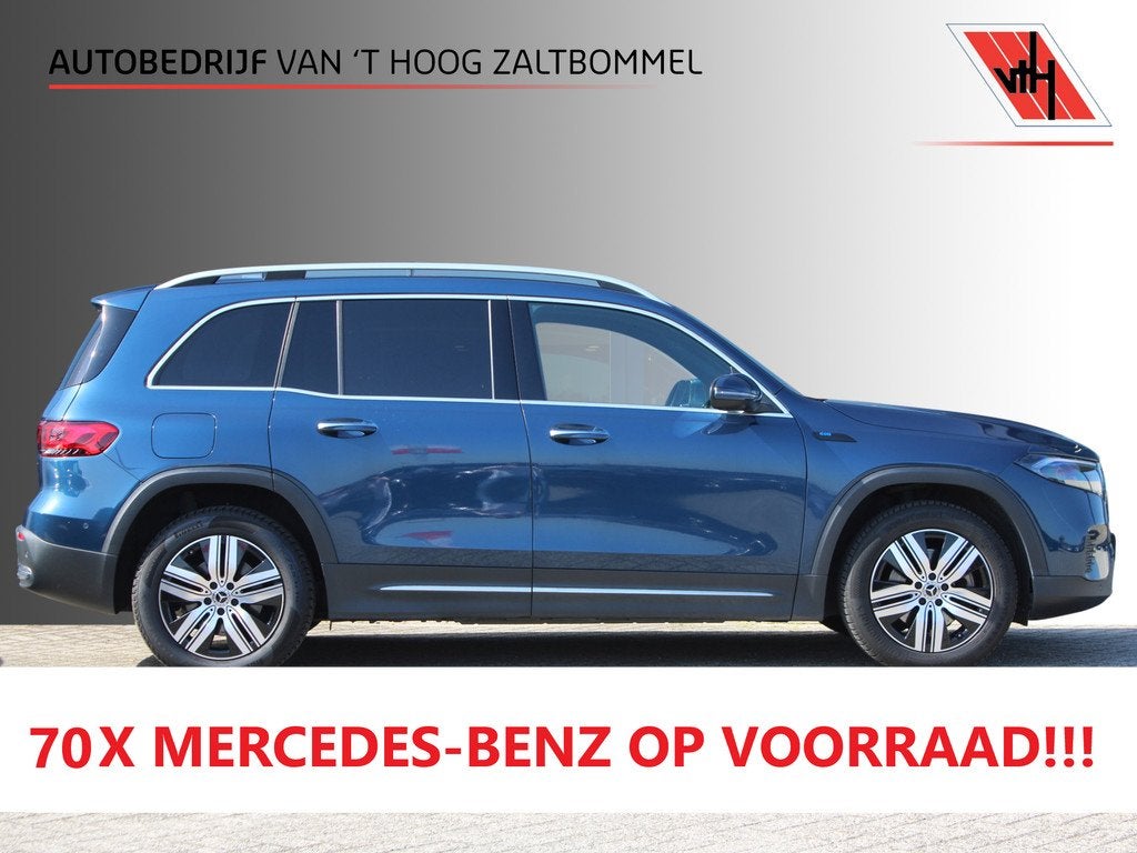 Mercedes-Benz EQB 250 Luxury Line 7-PER 67 kWh PANORAMADAK L, Auto's, Mercedes-Benz, Automatische klimaatregeling, Gebruikt, 190 pk
