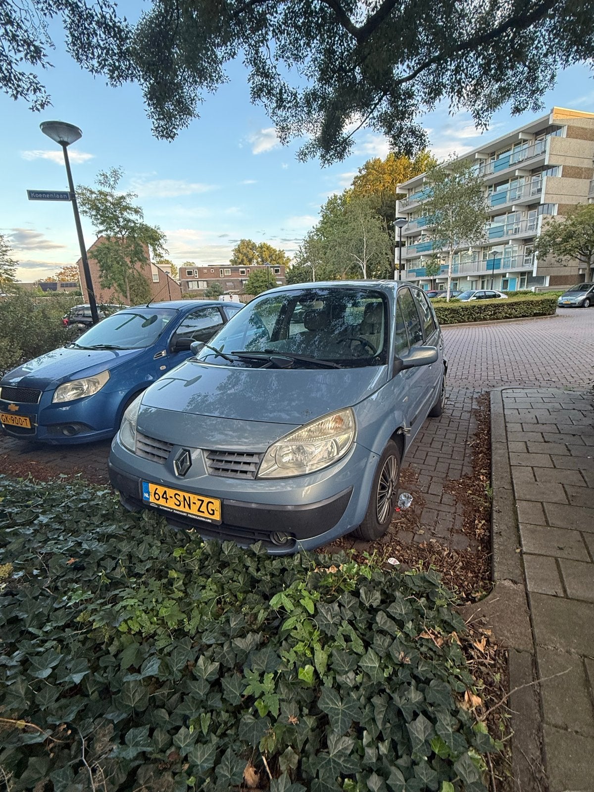 Renault Scénic 1.6 16V 82KW 2006 Blauw, Voorwielaandrijving, 1295 kg, 4 cilinders, Blauw