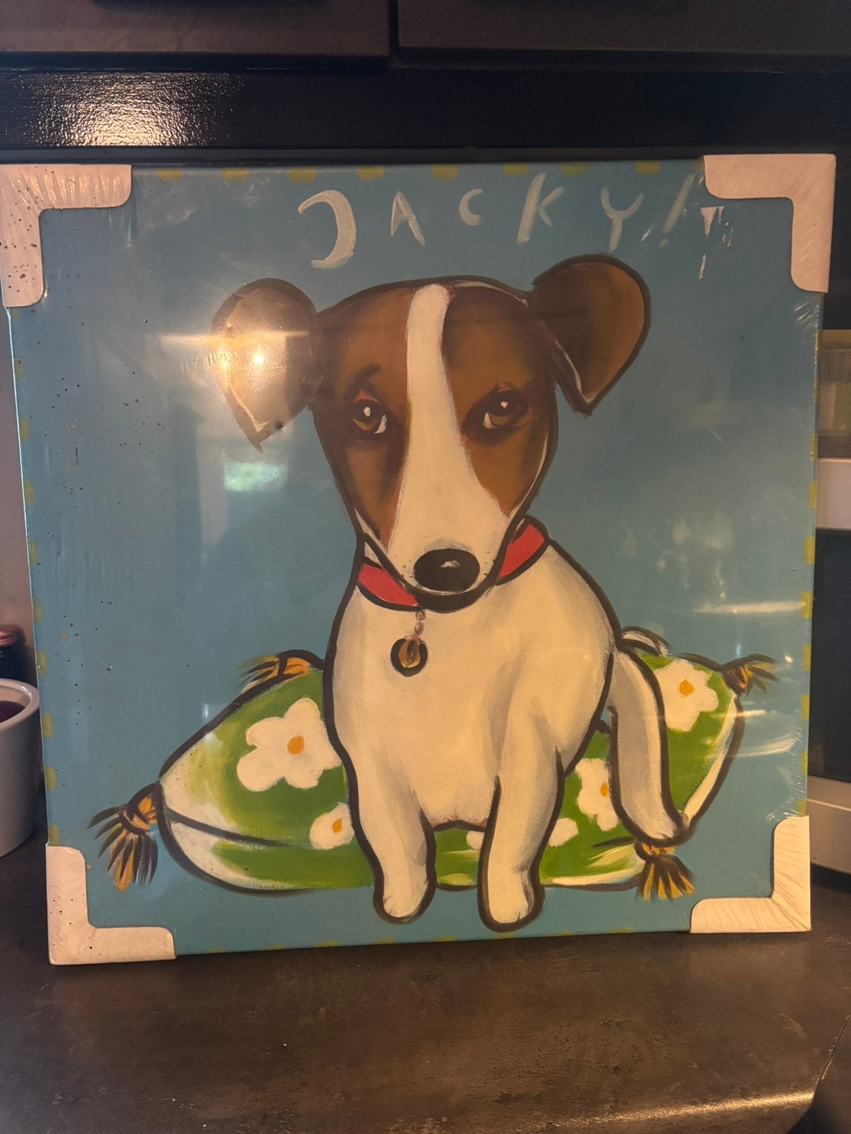 Schilderij Jacky, Antiek en Kunst, Ophalen of Verzenden