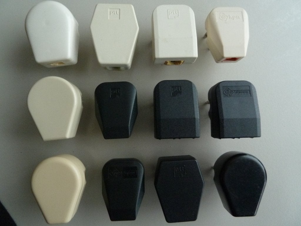 PTT telefoonstekkers, Ophalen of Verzenden