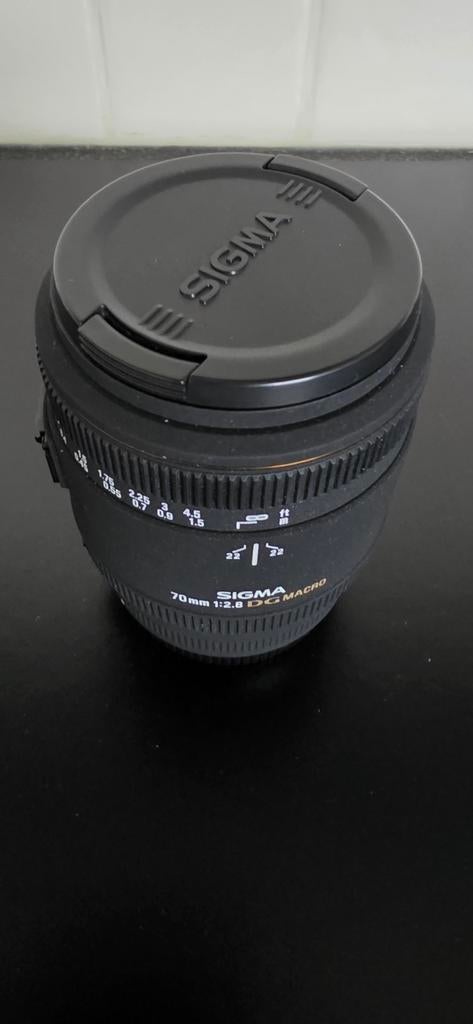Sigma macrolens 70mm1:2.8 DG met beschermhoes, Ophalen, Nieuw, Macrolens