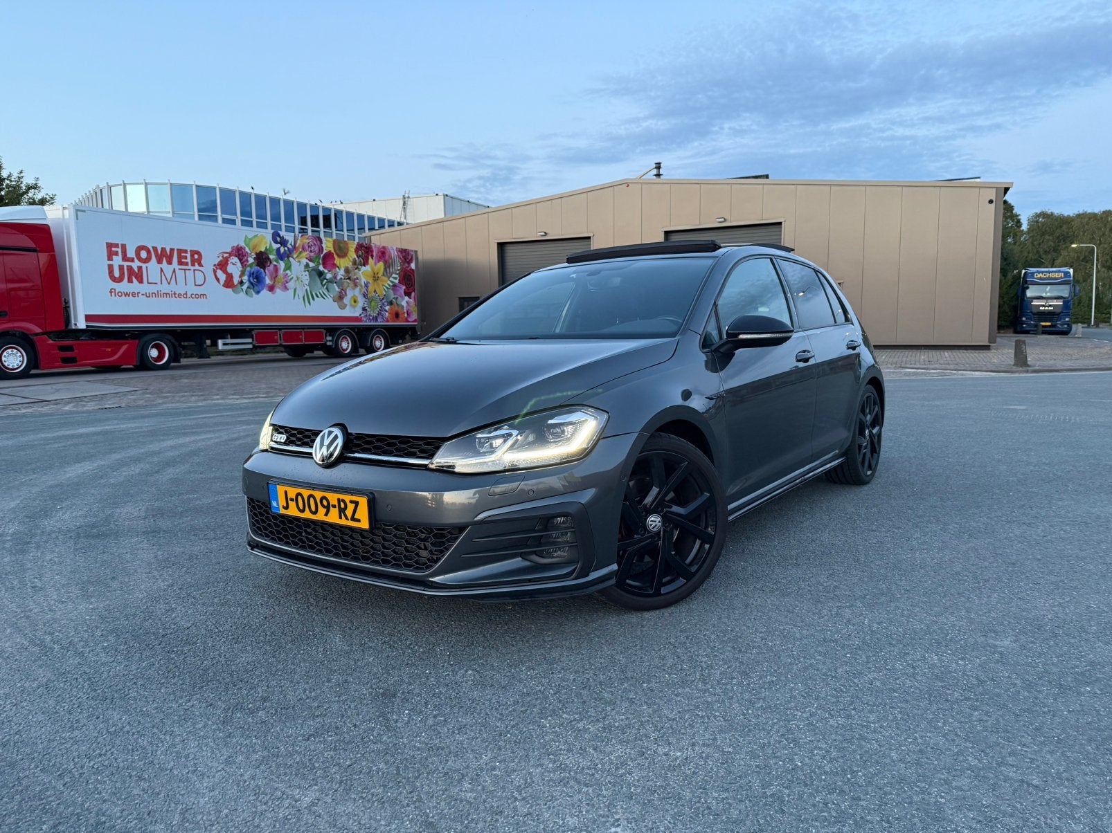 Volkswagen Golf 7.5 2.0 TDI GTD FACELIFT DSG 7 PANO ACC, Stof, Euro 6, Diesel, Grijs